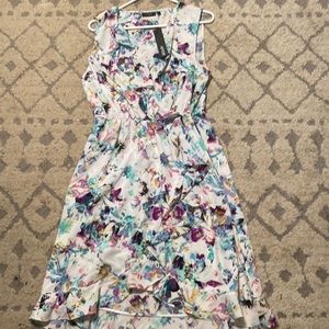 Floral ruffle dress